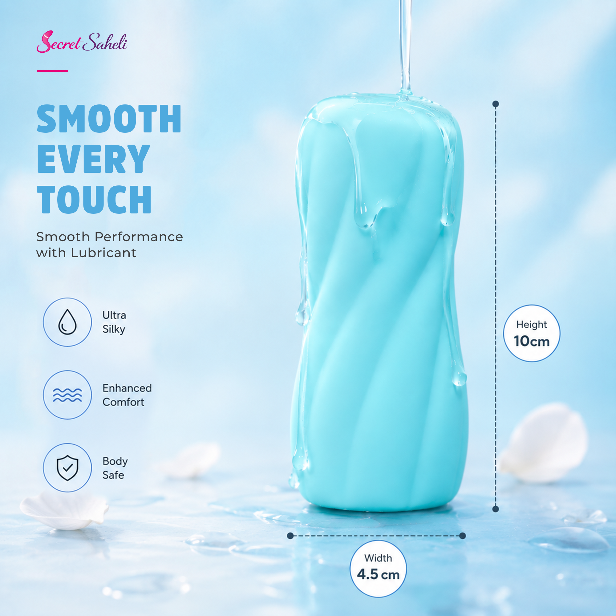 StormX Soft Silicone Personal Wellness Massager