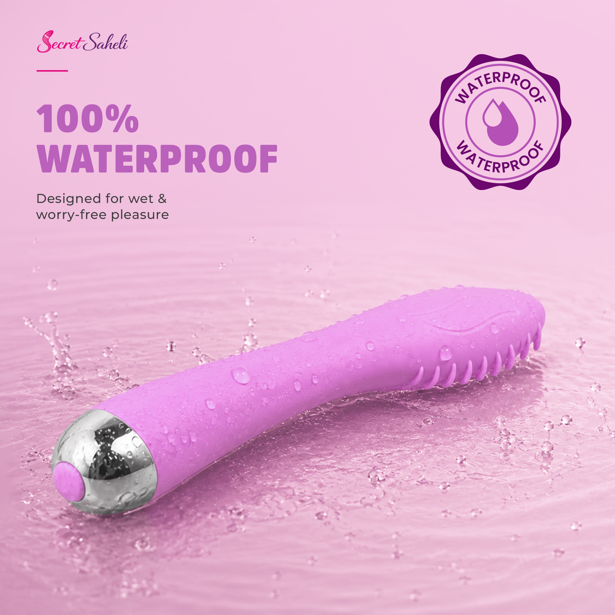 Magician - Curved Wand-Style Personal Wellness Massager
