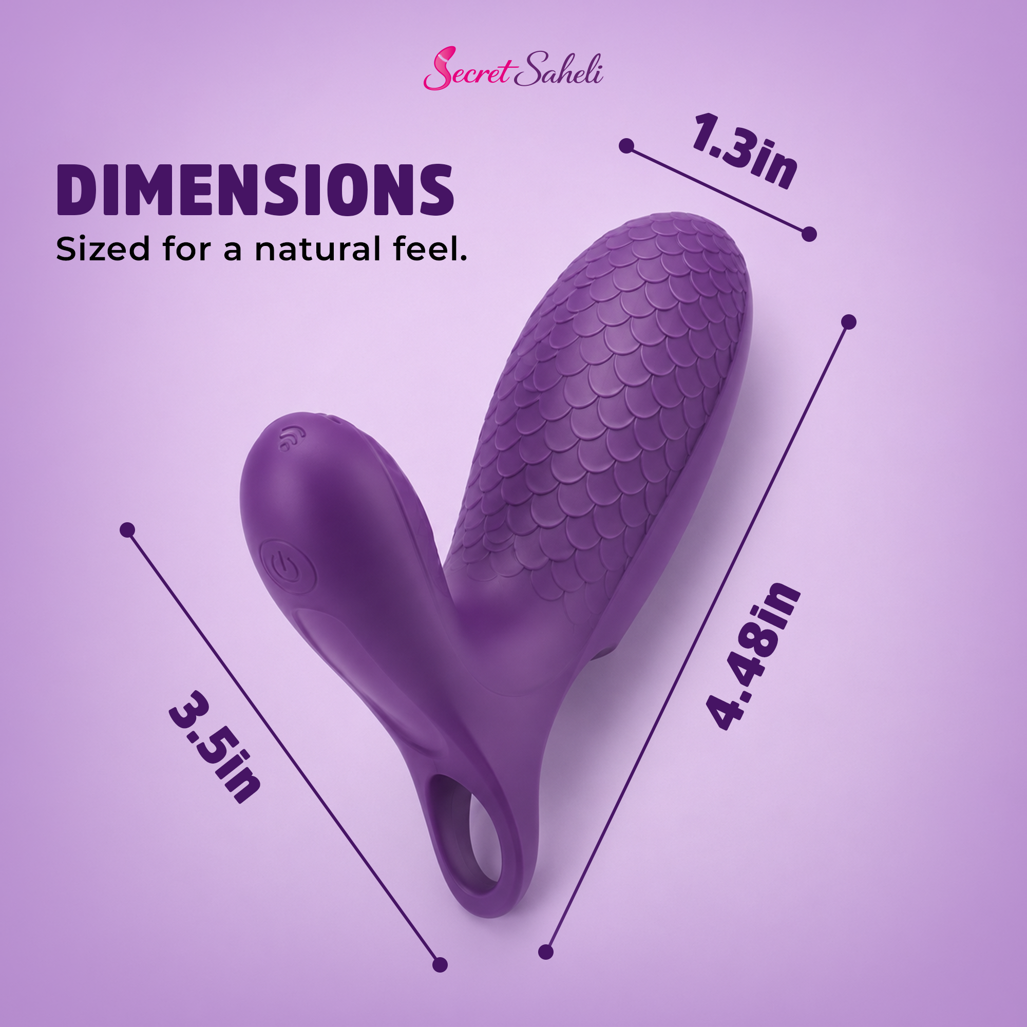 Mastani - Finger-Wearable Rechargeable Wellness Massager