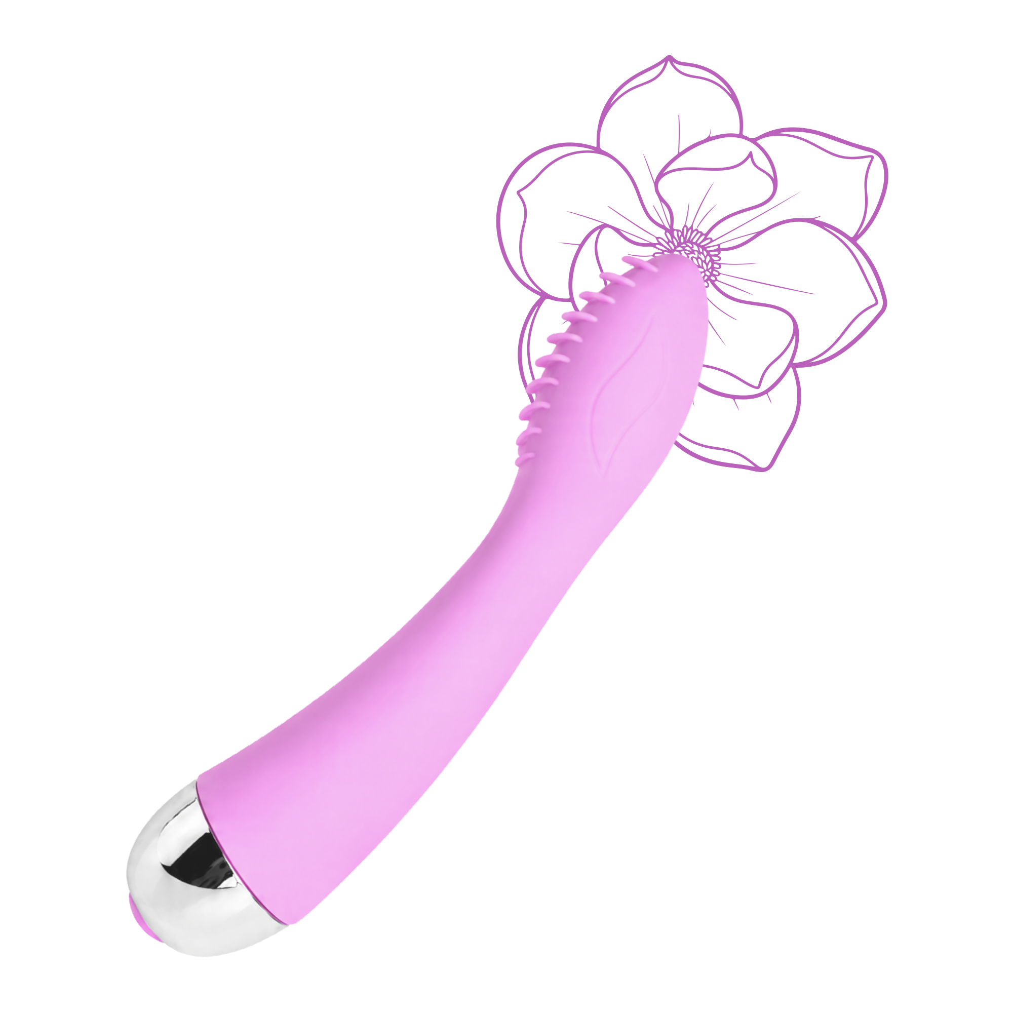Magician - Curved Wand-Style Personal Wellness Massager