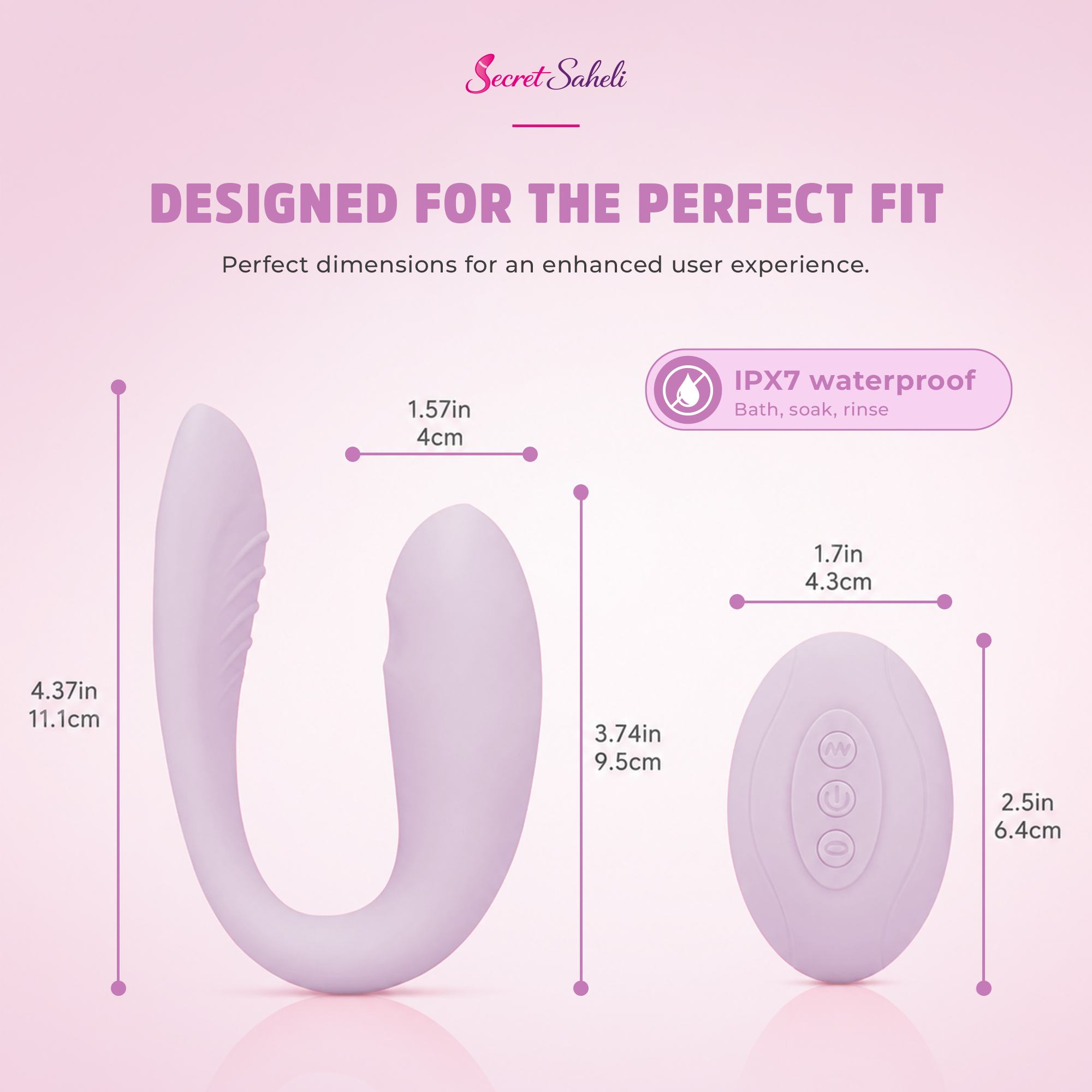 Lunara - U-Shape Remote Control Wearable Wellness Massager
