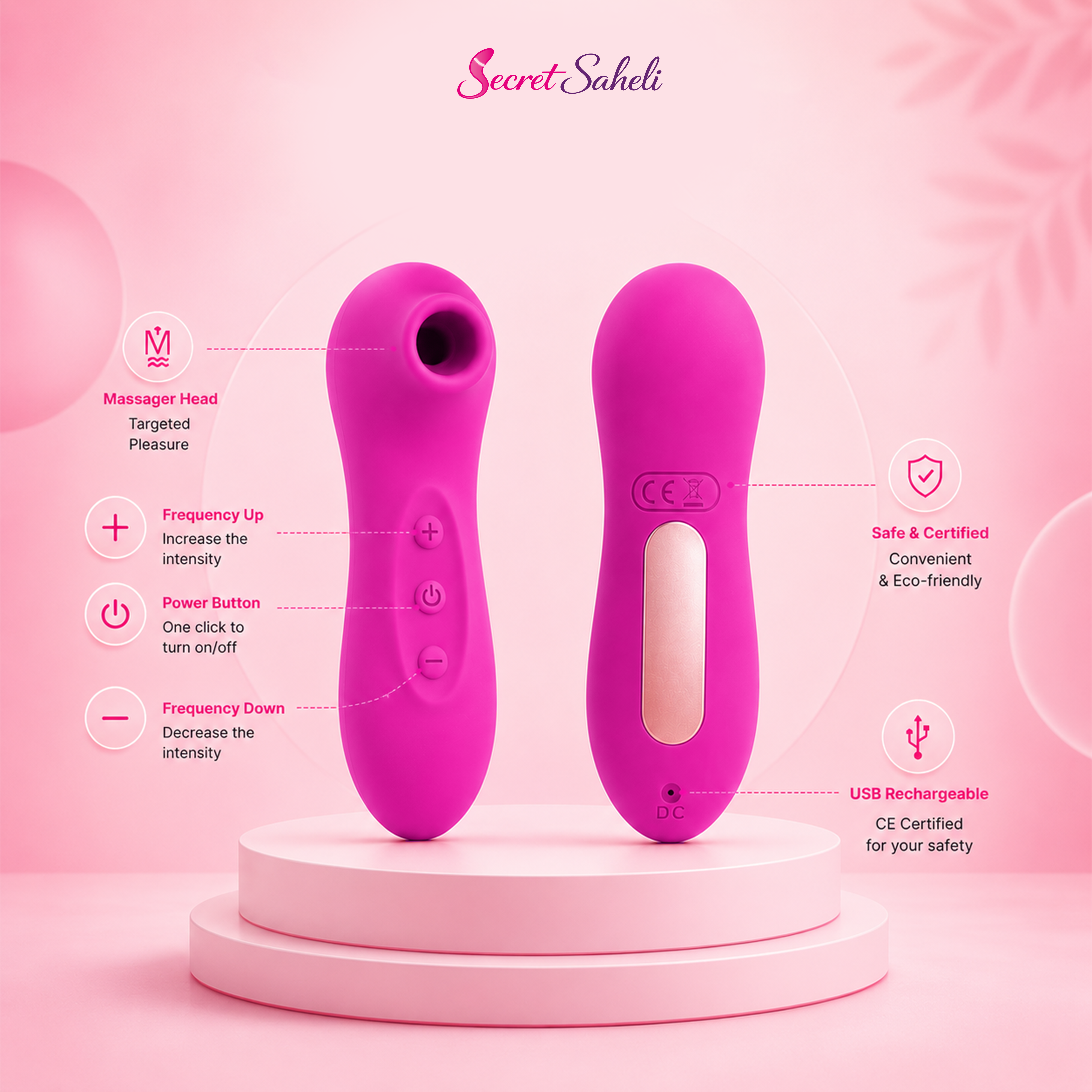 Mohini - Soft Touch Wellness Massager