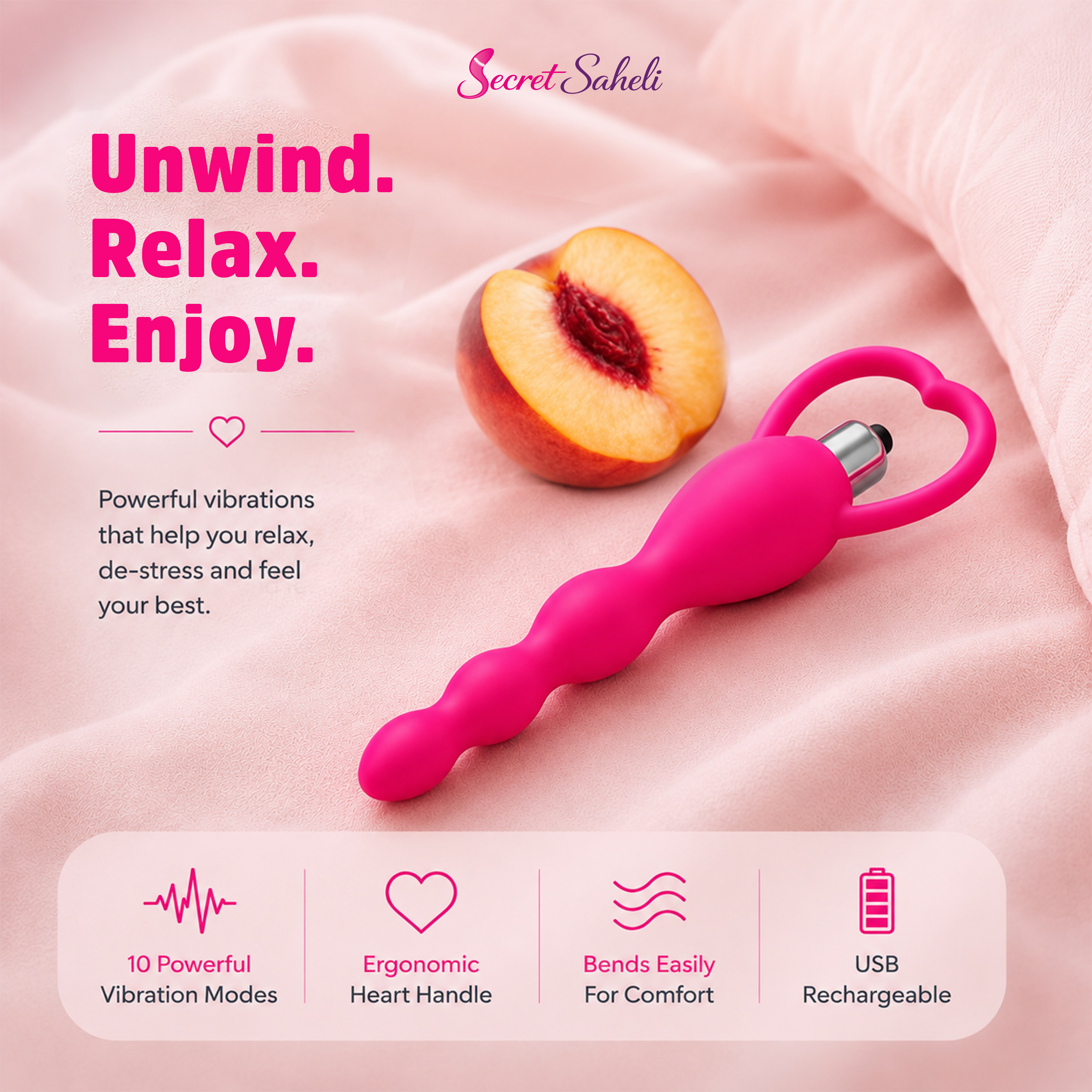 Chanchal - Ergonomic Personal Wellness Massager