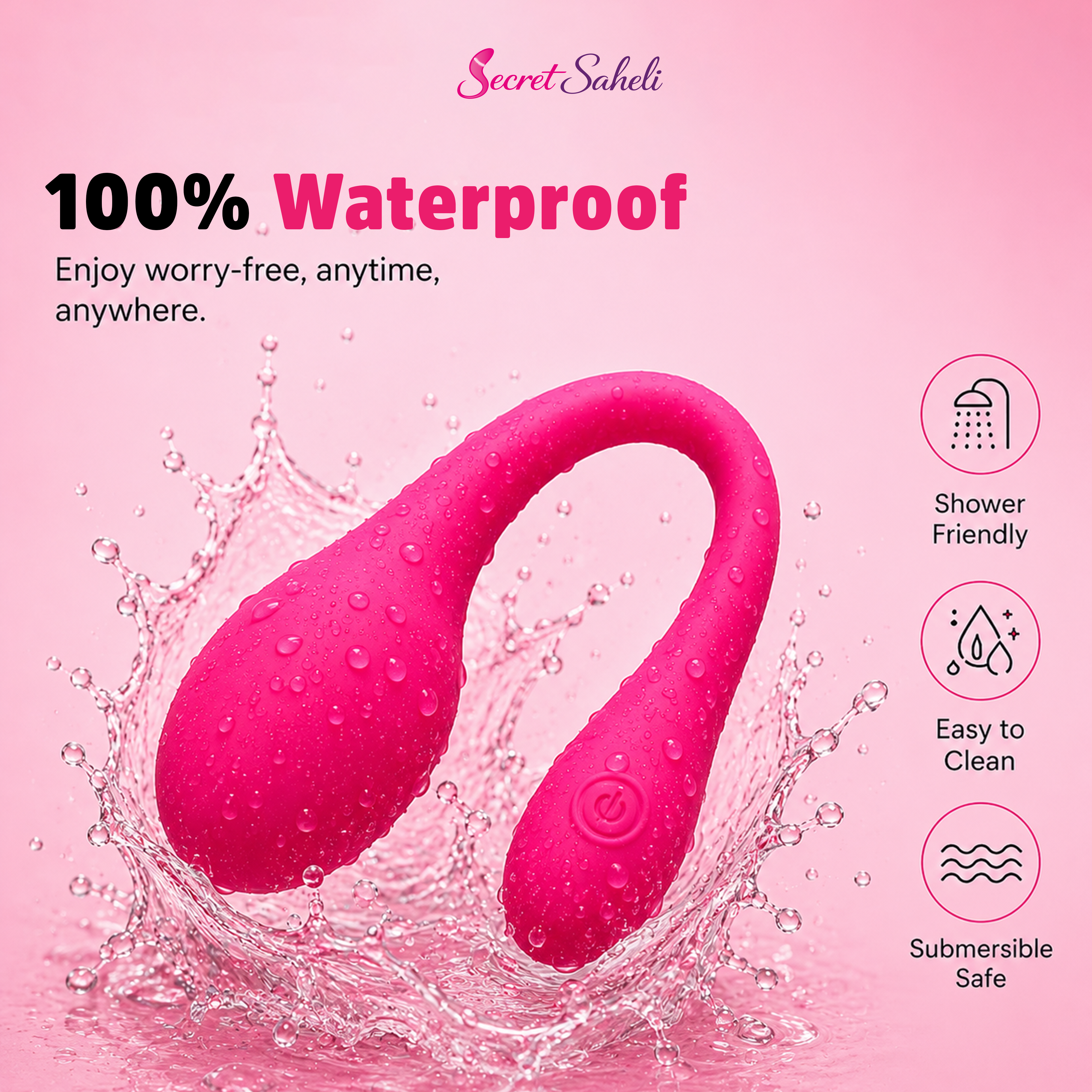 Sakhi – Smart Wearable Wellness Massager