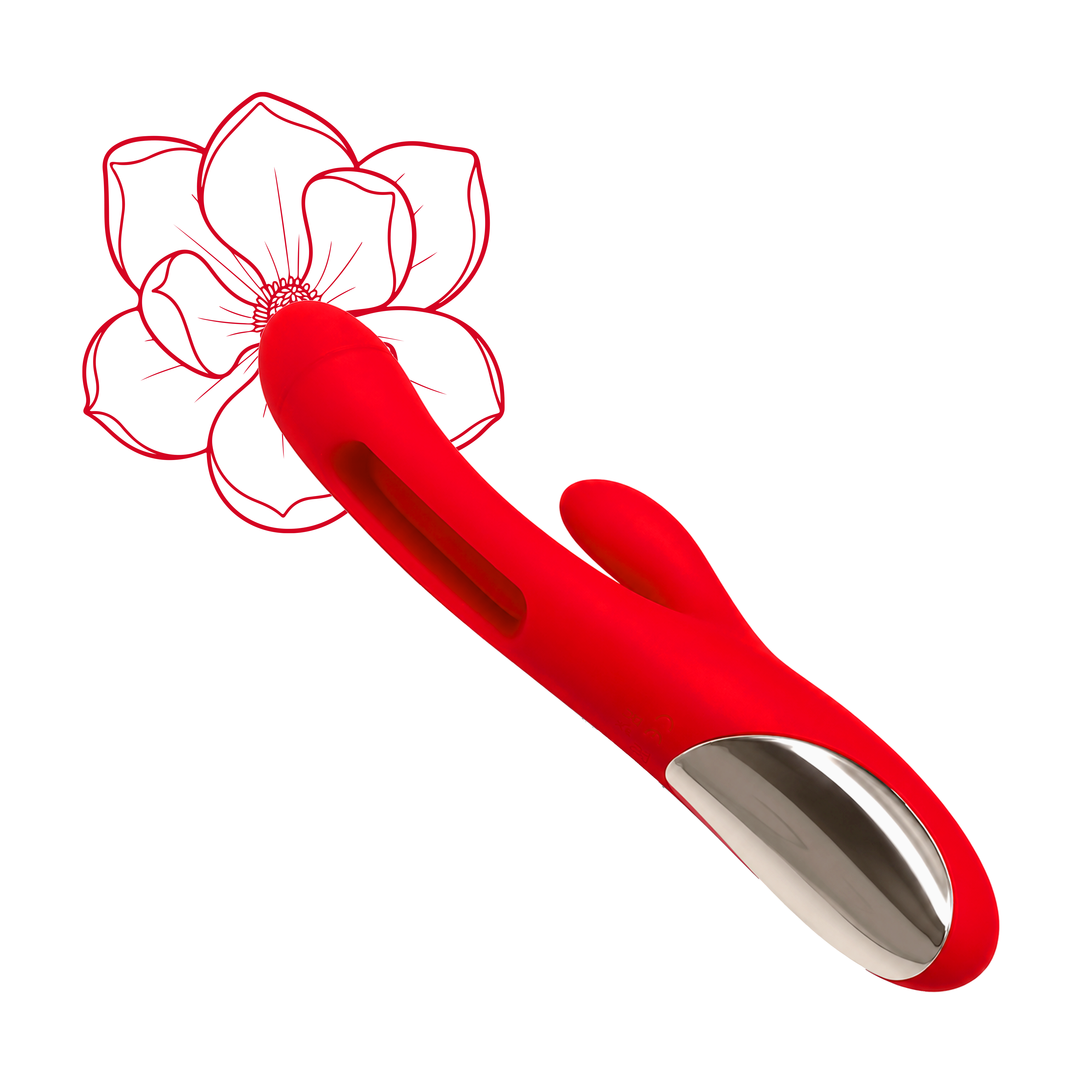 King - Rechargeable Dual-Tip Personal Wellness Massager