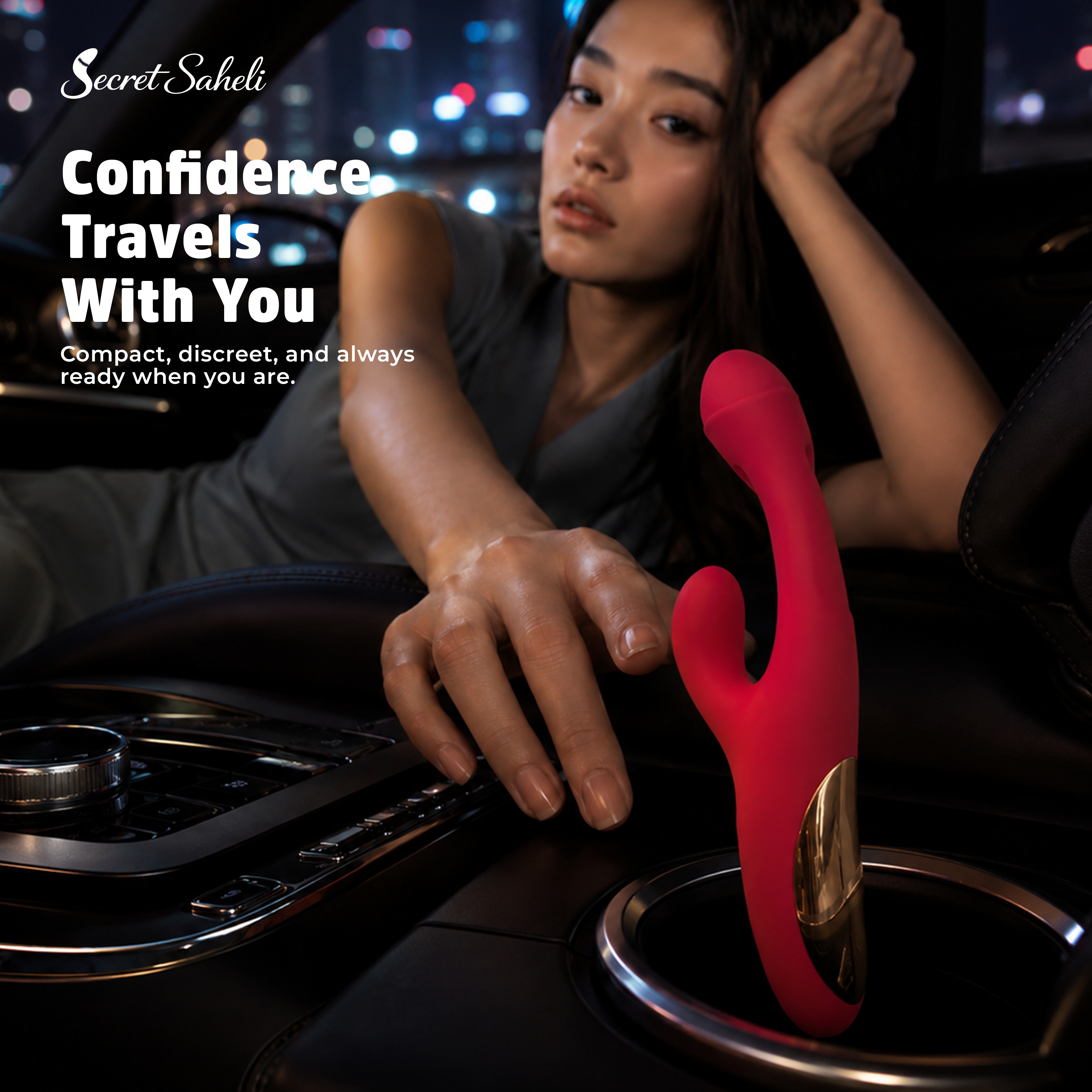 King - Rechargeable Dual-Tip Personal Wellness Massager